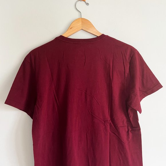 Polo Ralph Lauren Men's Burgundy T-Shirt Size Large - Picture 5 of 8